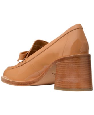 Women's Deco Bow Heeled Loafers