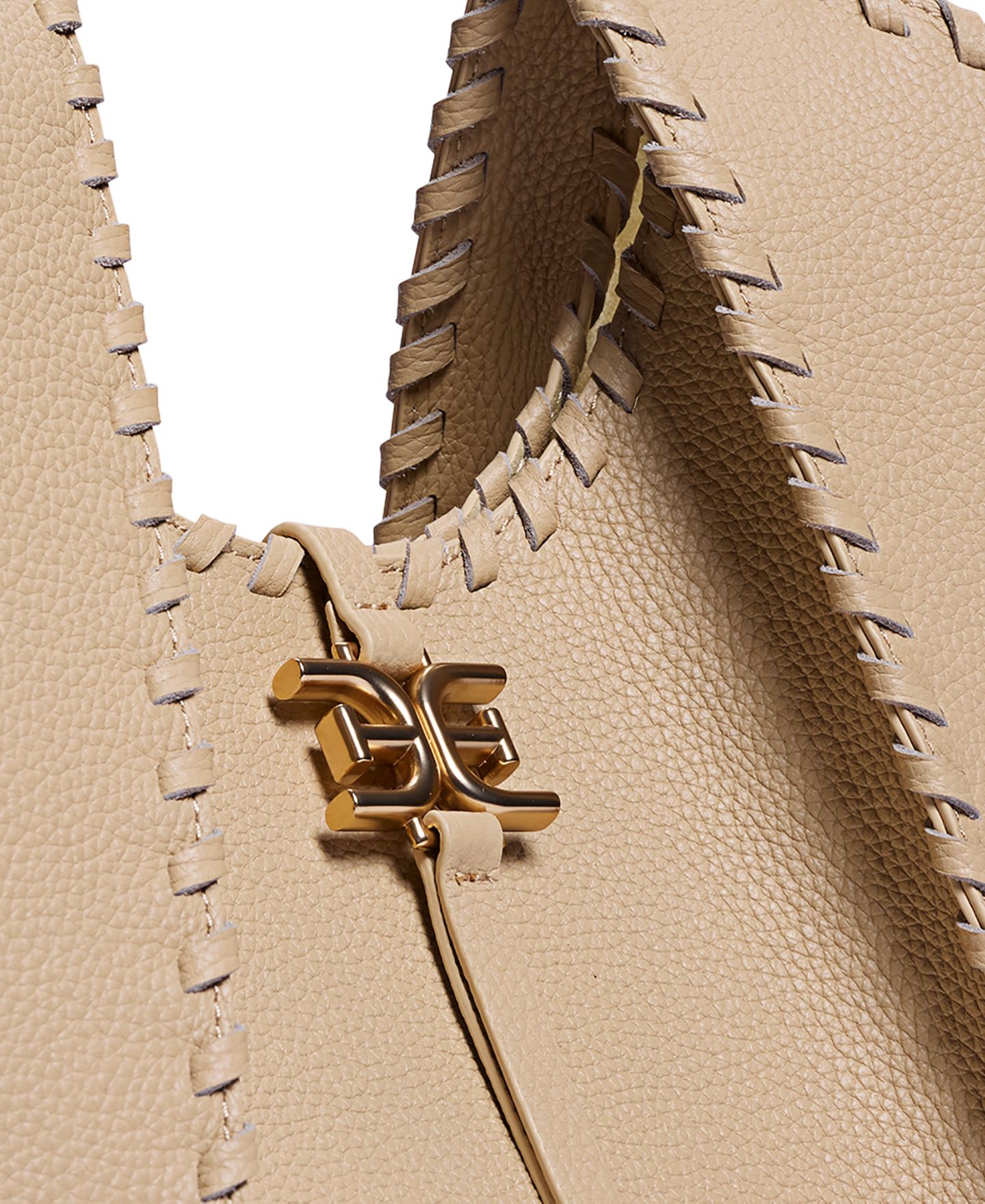 Женская сумка Sam Edelman Sylvia Medium Tobo, цвет: Миндальный серо-коричневый — фото 6