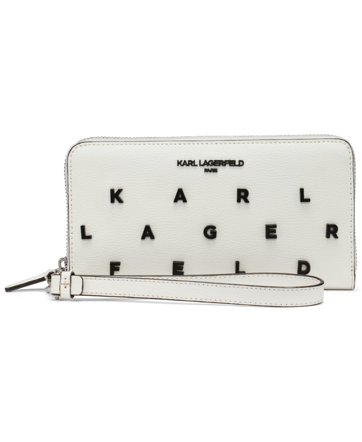 Karl Lagerfeld Meribel Snap Wallet In White