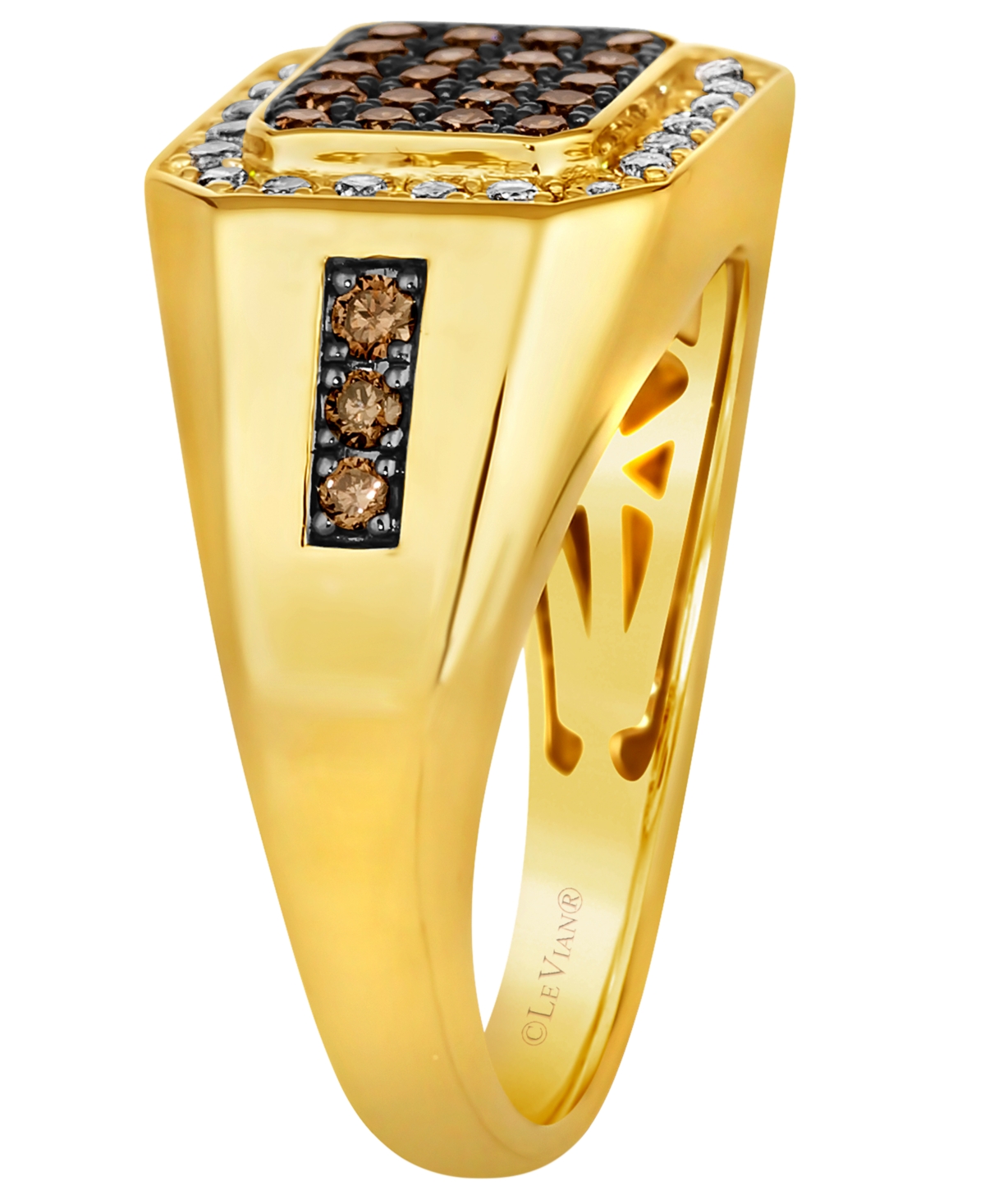 Le Vian Diamond Ring (0.98 Ct. T.w.) In 14k Honey Gold In Gold