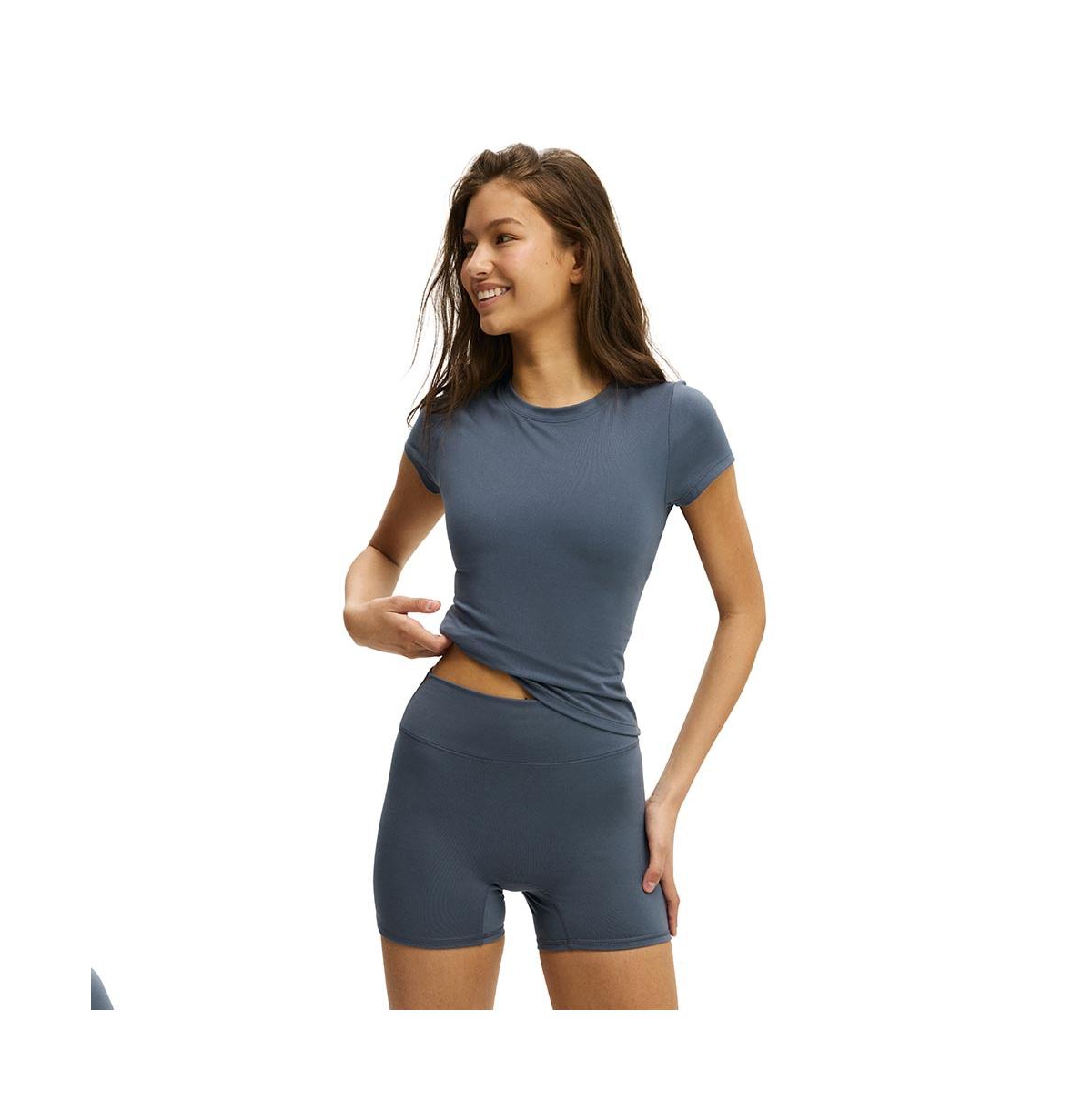 Cotton On Women's Active Ultra Soft Invisible Scrunch Shortie Short