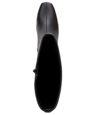 Women's Clover Block Heel Tall Boots