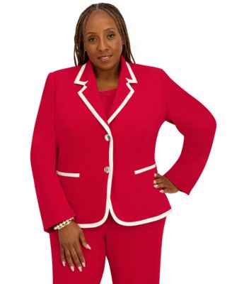 Women's Two-Button Long-Sleeve Jacket