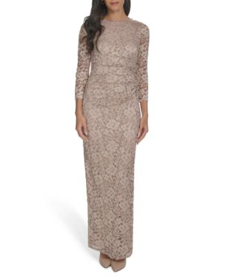 jessica howard ivory lace dress Jessica Howard Lace Bell Sleeve Sheath Dress Ivory Lined Womens Small or  Medium