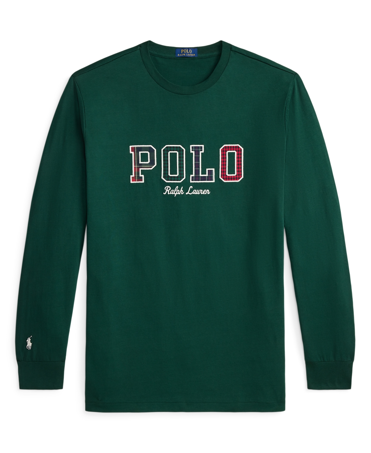 Polo Ralph Lauren Men's Big & Tall Long-Sleeve Graphic T-Shirt