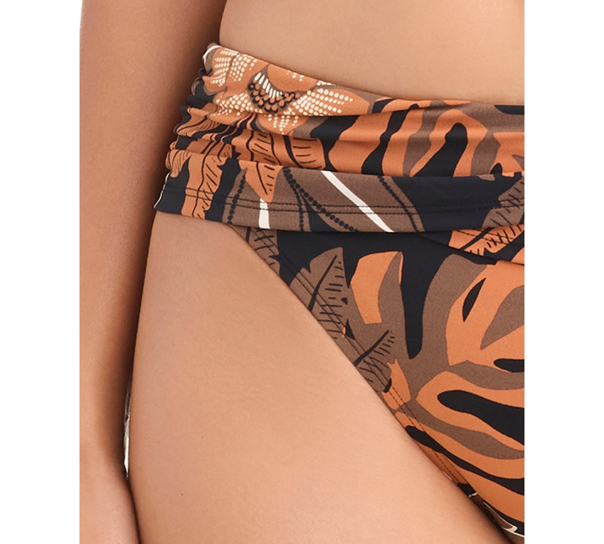 Bleu by Rod Beattie Women's Moddy Blooms Printed Swim Hipster