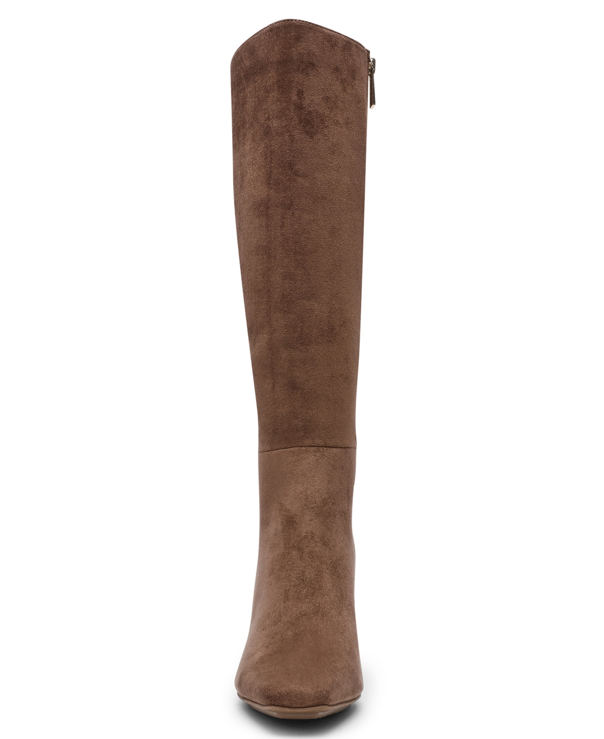 Anne Klein Women's Perfektion Snip Toe Knee High Boots In Brown