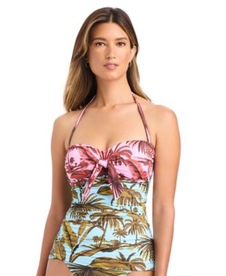 Bleu by Rod Beattie - Women's Lotus Printed Bandini