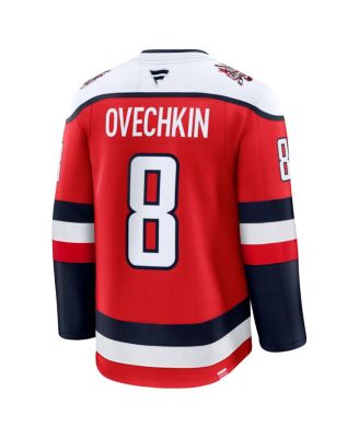 Men's Alexander Ovechkin Red Washington Capitals Alternate Premium Player Jersey