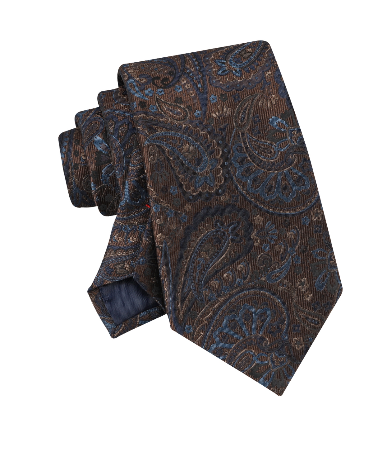 Tommy Hilfiger Men's Benson Paisley Printed Tie In Brown