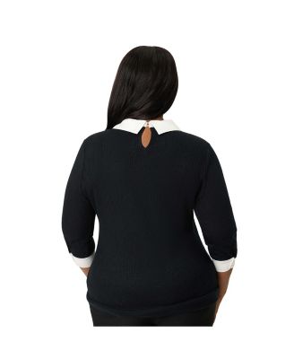 Women's Plus Size Size Sabrina Sweater