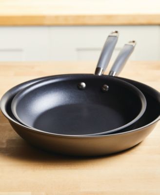 Advanced Home Hard-Anodized Nonstick Skillet Set, 2 Piece