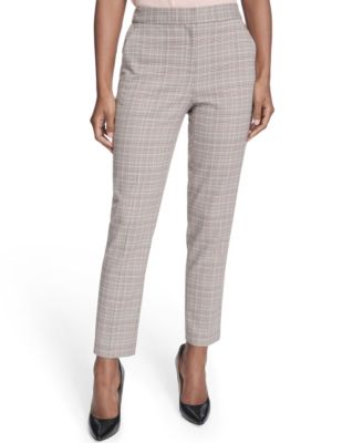 Tommy Hilfiger - Women's Plaid Sloane Ankle Pants