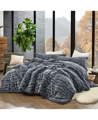 Oceans Oversized Comforter Set - Navy Current