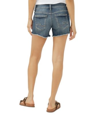 Women's Boyfriend Mid Rise Shorts