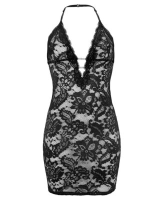 Women's Lace Halter Negligee