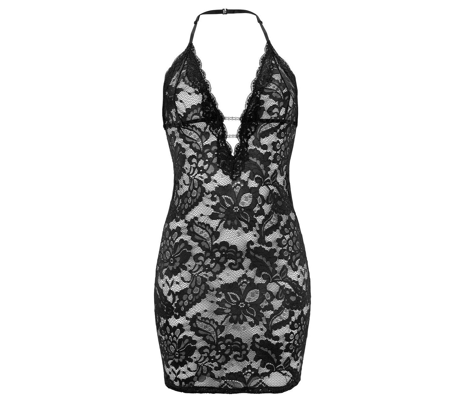 Women's Floral Print Lace Halter Everyday Comfort Negligee