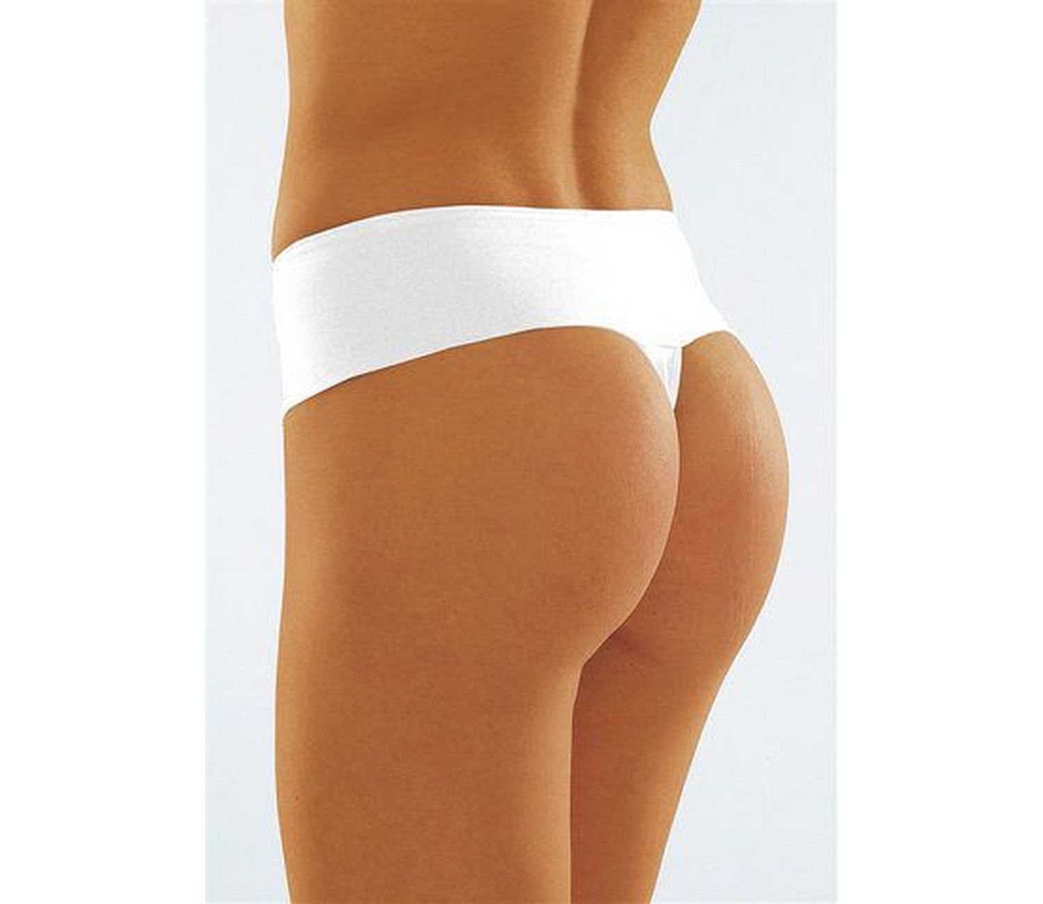 Women's Cotton 3-Pack Control Thongs Minimal-Coverage Shapewear Bottom