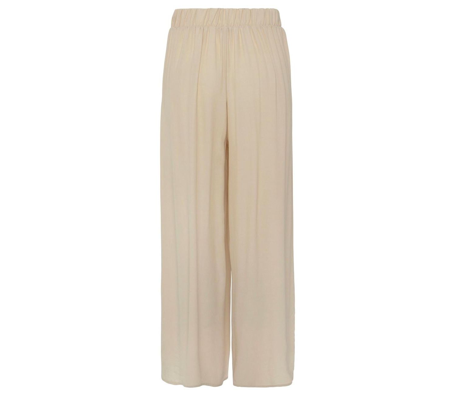 Women's Viscose Side Slit Wide Leg Everyday Comfort Pants