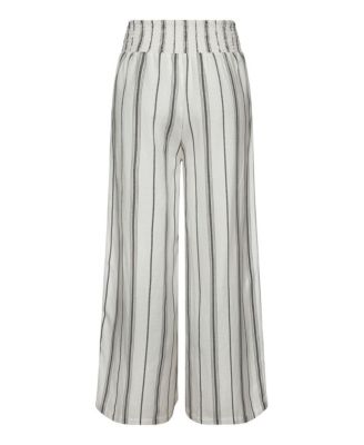 Women's Striped Wide Leg Pants