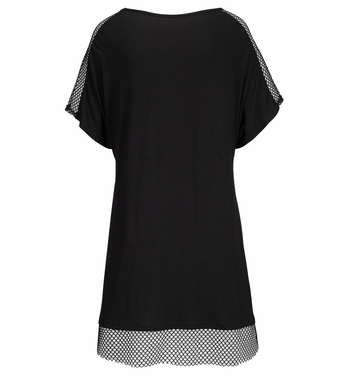 Lascana Women's Mesh Insert Cover up Beach Dress