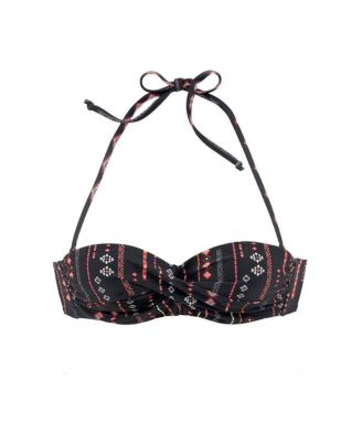 Women's Pattern Bandeau Bikini Swimsuit Top Bra Sizing