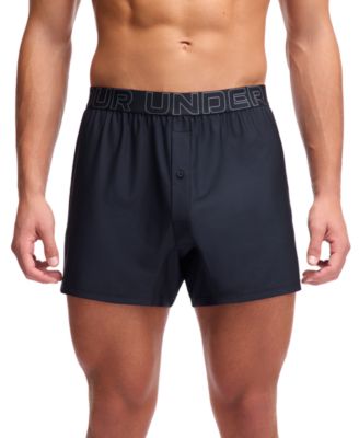 Men's 3-Pk. Solid Performance Tech Mesh 6" Boxers