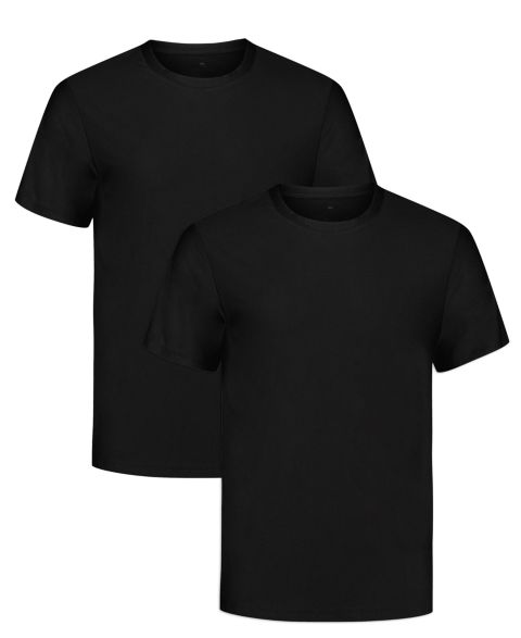 Мужские футболки Under Armour 2pk. Solid Performance Tech Mesh T-Shirts, цвет: Чёрный