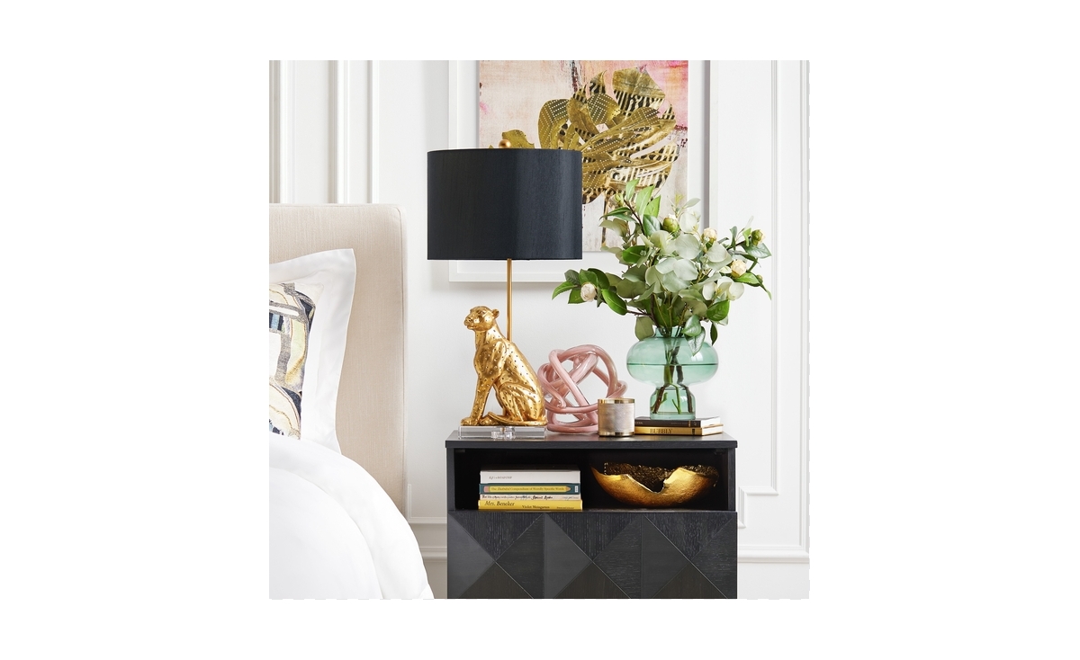 Z Gallerie Leopard Table Lamp