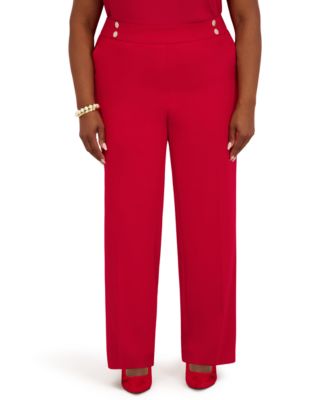 Women's Mid-Rise Pull-On Extend Tab Trousers