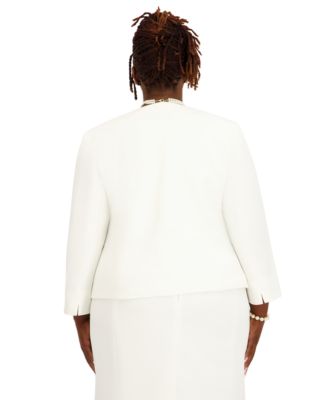 Women's Imitation Pearl Embellished Cardigan, Regular and Plus Size