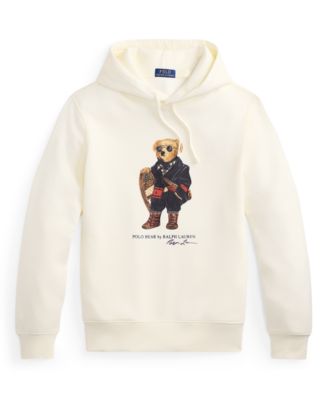 Men's Bear Long-Sleeve Fleece Hoodie