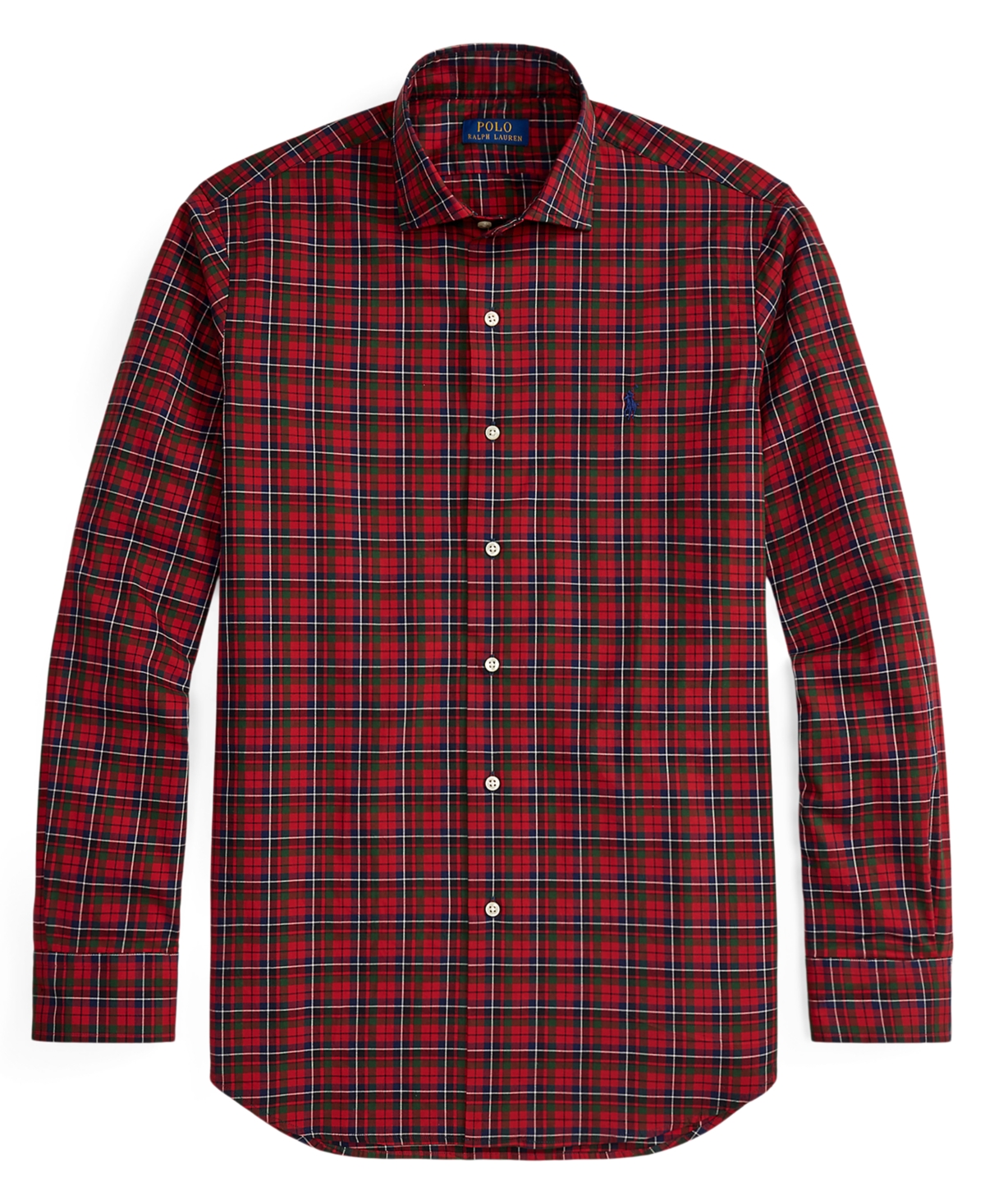 Polo Ralph Lauren Classic Fit Plaid Twill Shirt In Multi