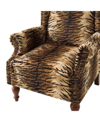 Jim Traditional Armchair with Thick Cushion