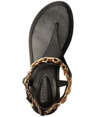 Women's Lys Round Toe Flat Sandals