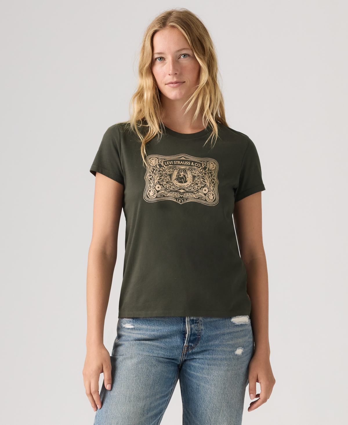 Levi's Women's Perfect Graphic Logo Cotton T-shirt