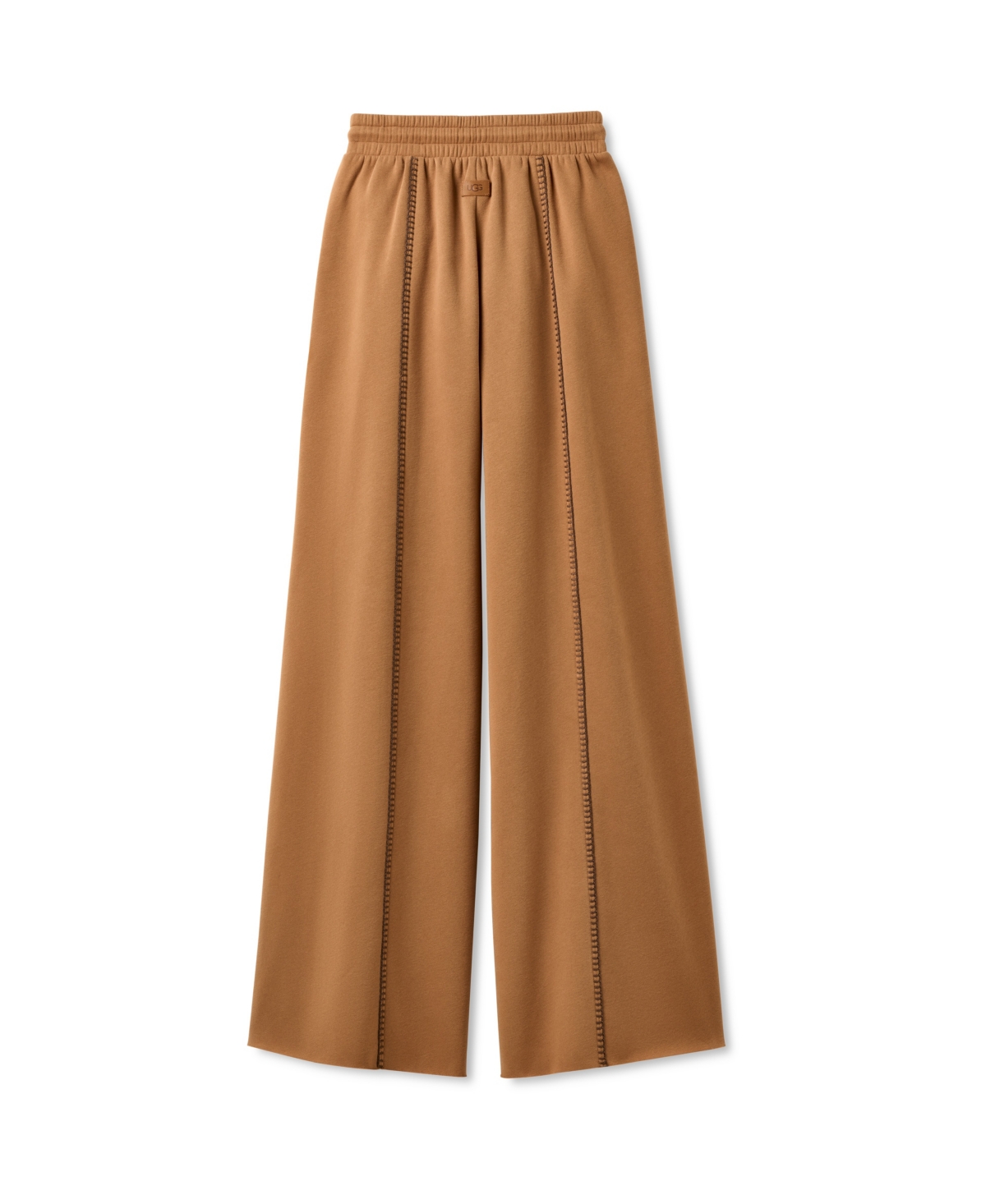 Ugg Women's Classic Extra Whipstitch Detail Extra Wide-leg Pants In Brown
