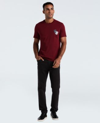 Men's Cards Graphic Embroidered T-Shirt