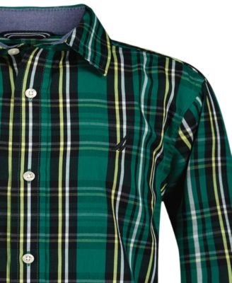 Boy's 8-20 Plaid Long-Sleeve Shirt