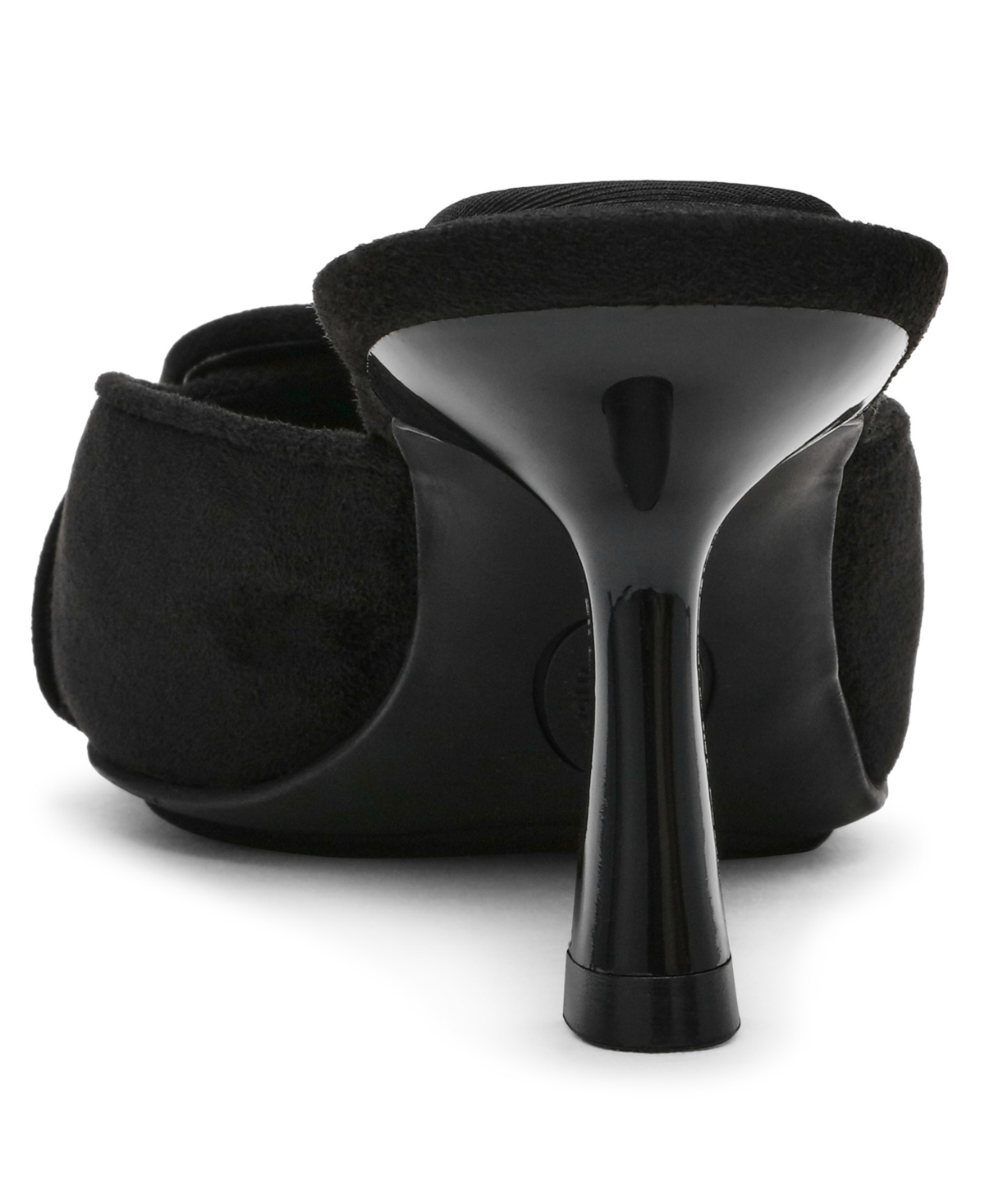 Anne Klein Women's Akcassia Snip Toe Kitten Heel Slip-on Mules In Black