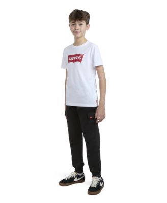 Boys' 8-20 Knit Cargo Fleece Joggers
