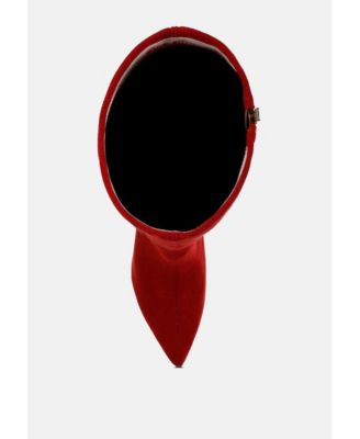 Womens Star Gazer Slim Block Heel Long Boots