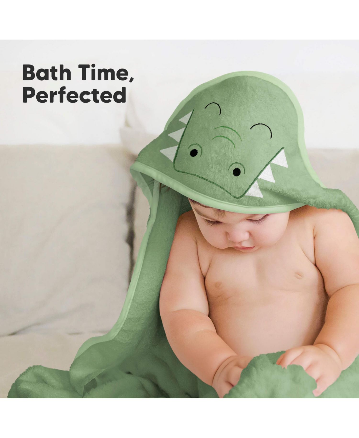 Cuddle Baby Hooded Towel, Baby Bath Towel, Hooded Baby Towels, Baby Beach Towel for Newborn, Kids
