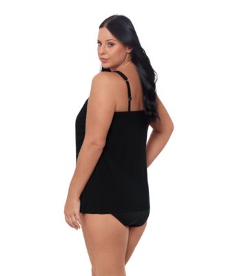 Plus Size Mirage Tankini Top 