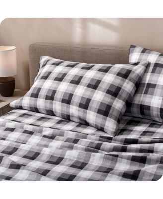 Printed Cotton Flannel Sheet Set