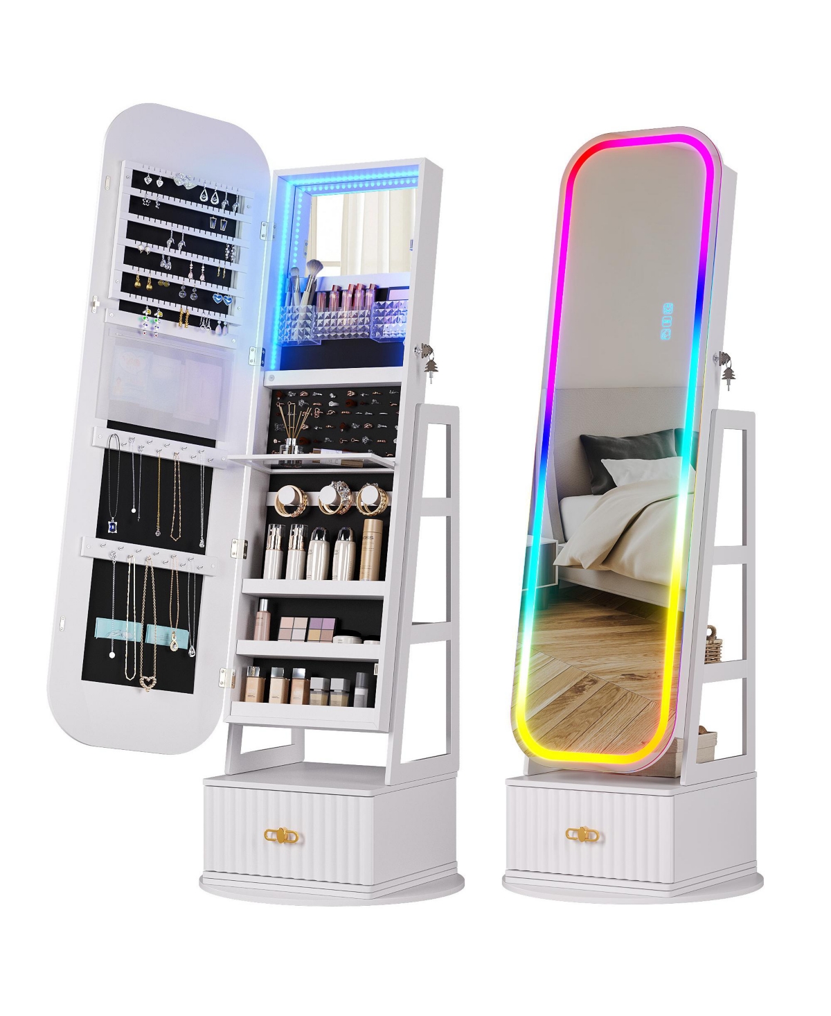 Vlsrka Color Block Full Length Mirror