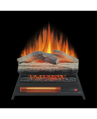 23 inch Electric Fireplace  3D Log set insert, Infrared Fireplace Heater for Indoor