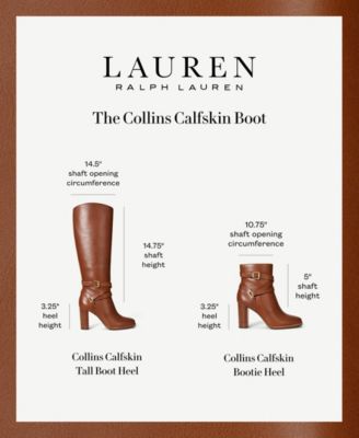 Women's Collins Stacked Heel Tall Boots