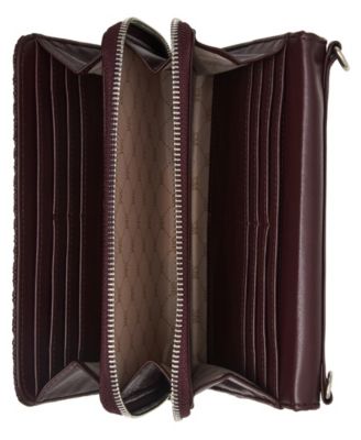 Boxed Carina Matelass&eacute; Crossbody Wallet