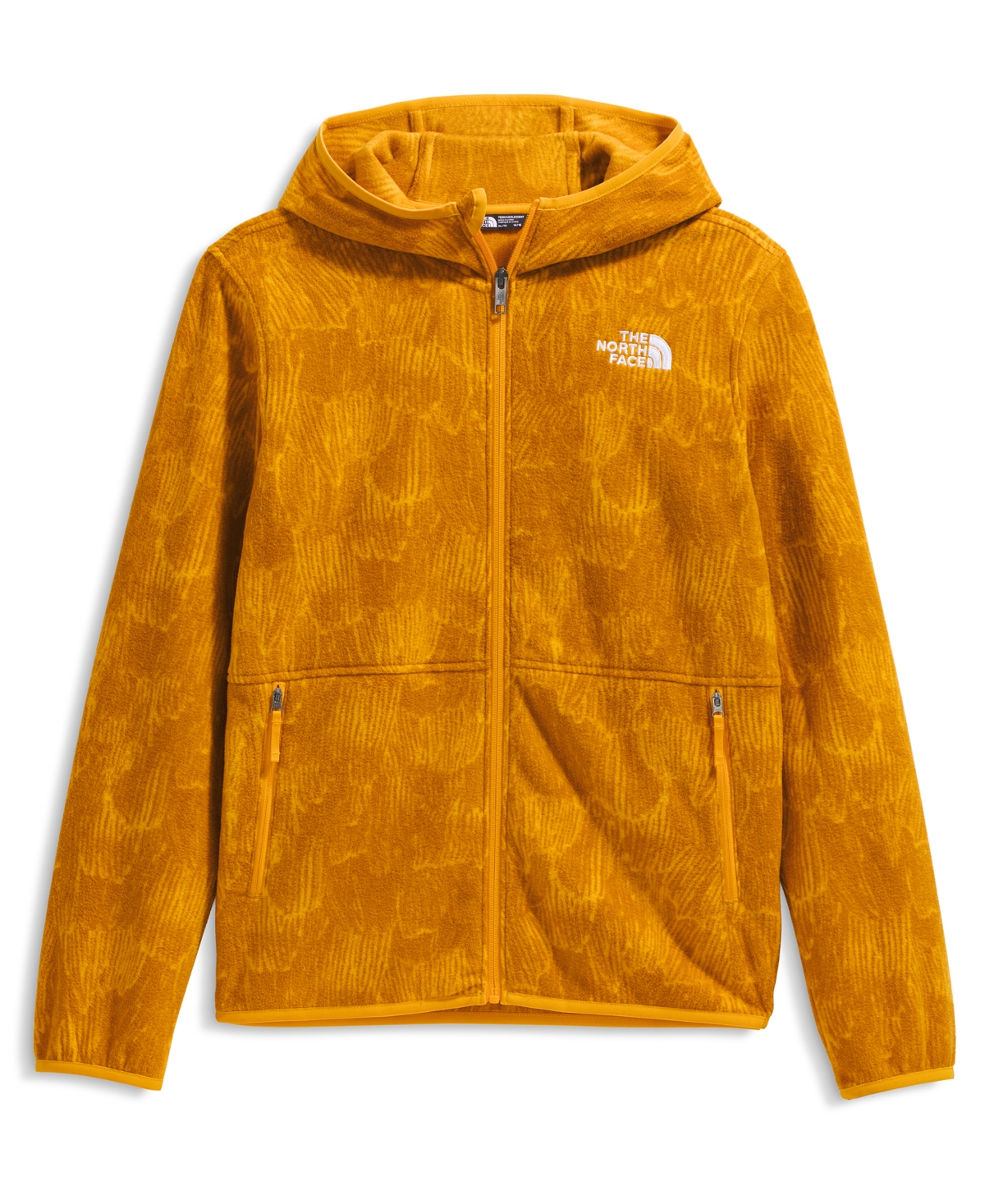 The North Face Boys and Girls 8-20 Glacier Full-Zip Printed Hooded Jacket